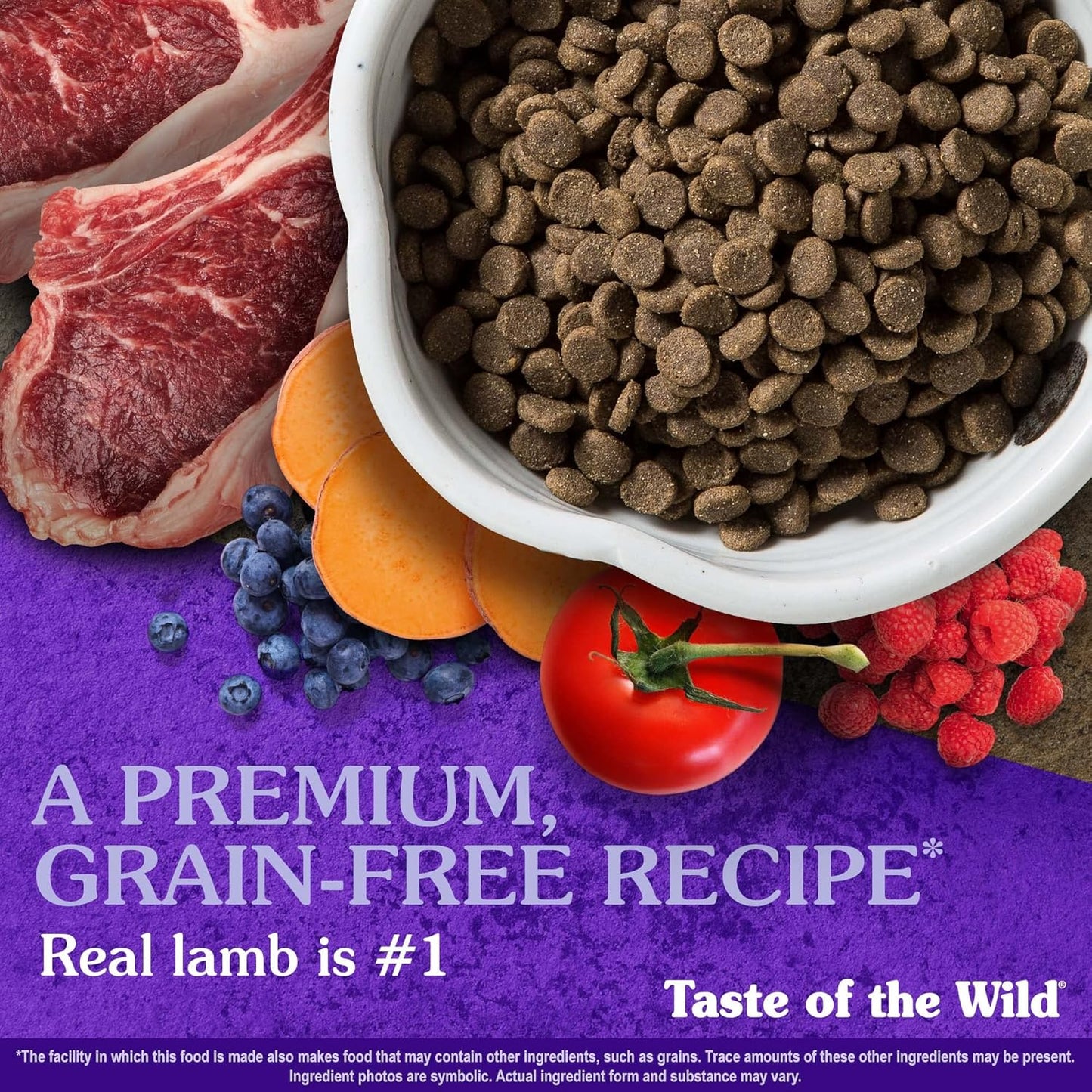 Taste of the Wild Sierra Mountain Grain-Free Dry Dog Food 5 lbs - Happy Pet