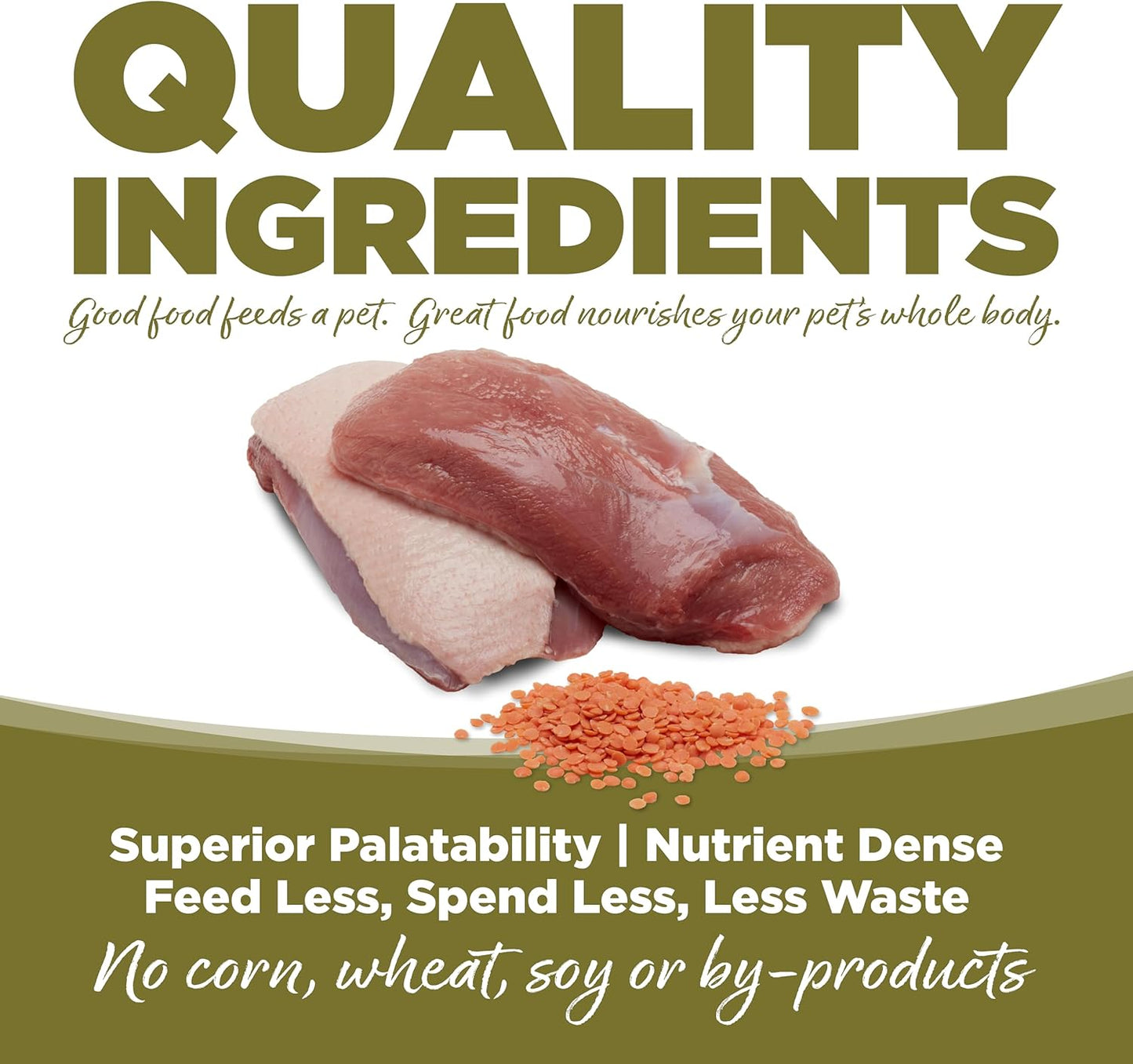 NutriSource Pure Vita Cat Duck & Red Lentils Grain - Free 6.6 lbs - Happy Pet