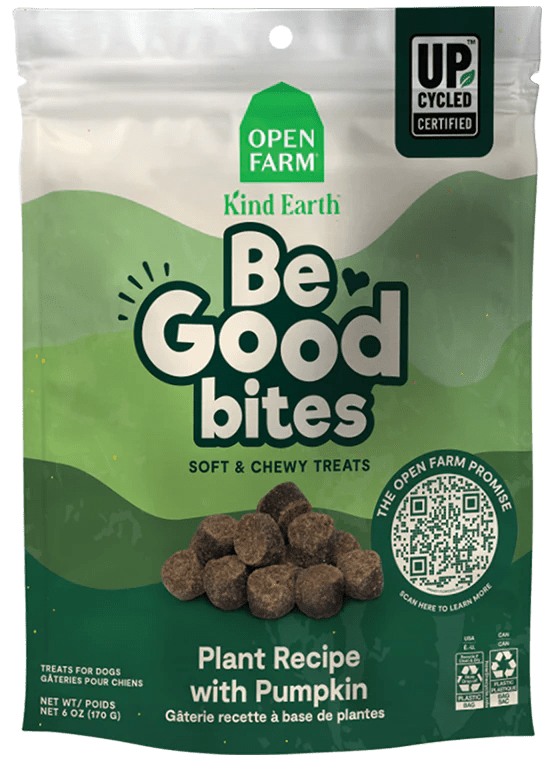 Open Farm Be Good Bites Plant Recipe with Pumpkin 6 oz - Happy Pet