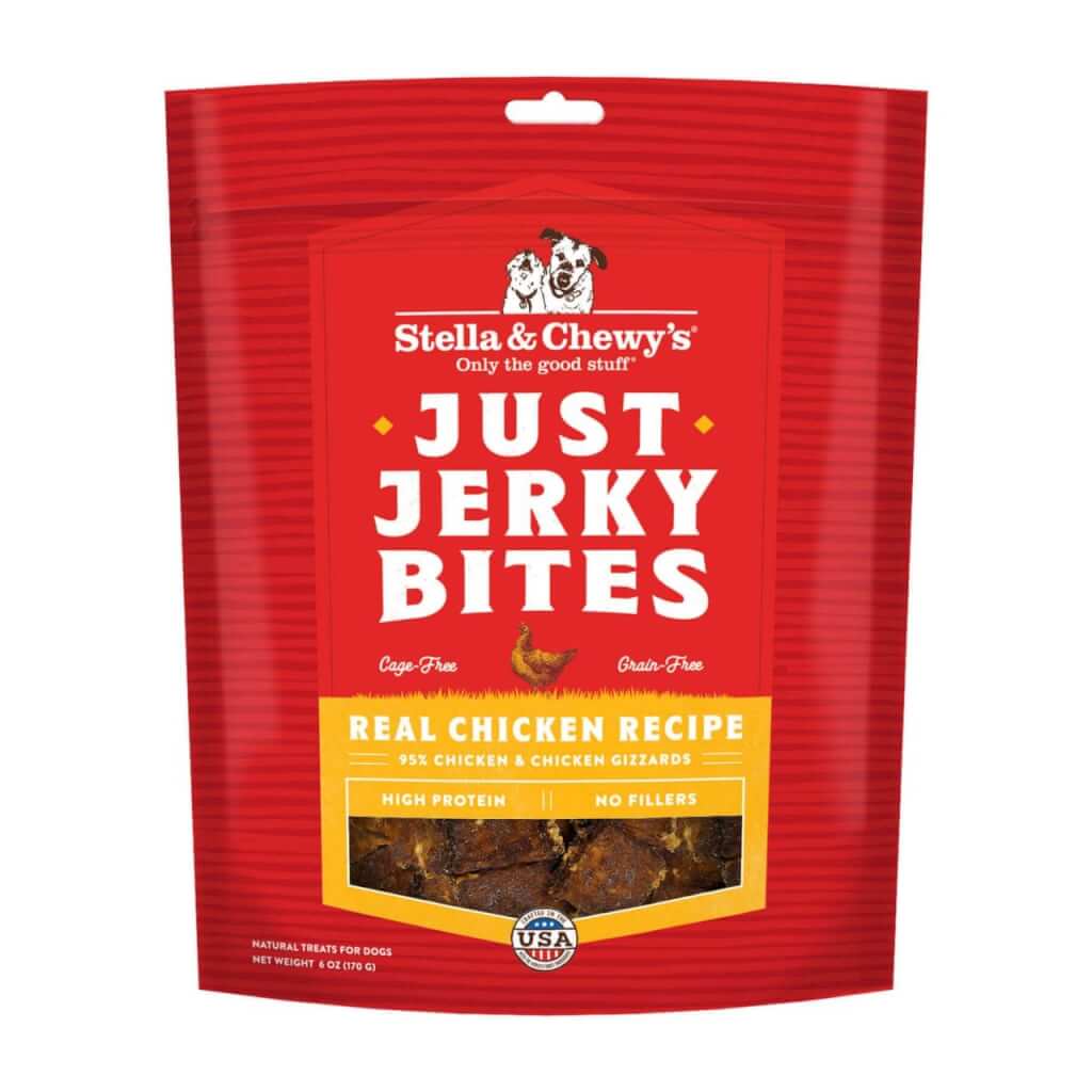 Stella & Chewy's Just Jerky Bites Chicken 6oz - Happy Pet