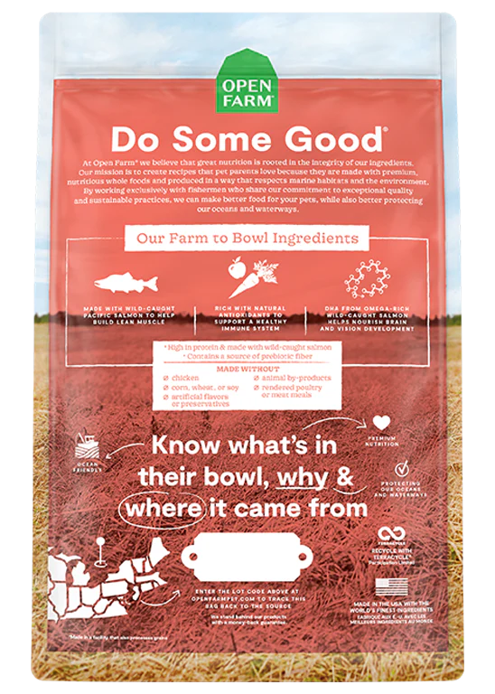 Open Farm Puppy Salmon & Sweet Potato Grain-Free 4 lbs - Happy Pet